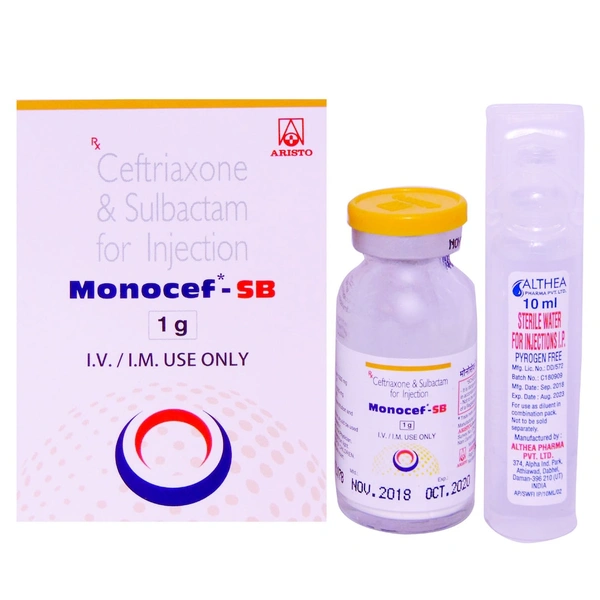 Monocef-SB 1g Injection