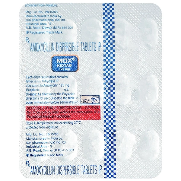 Mox Kid 125mg Tablet