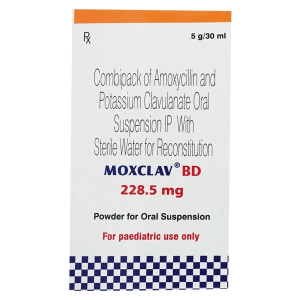 Moxclav BD 228.5mg Powder for Oral Suspension