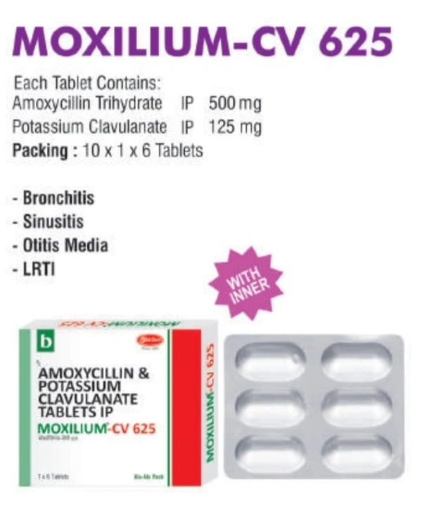 Moxilium-CV 625 Tablet