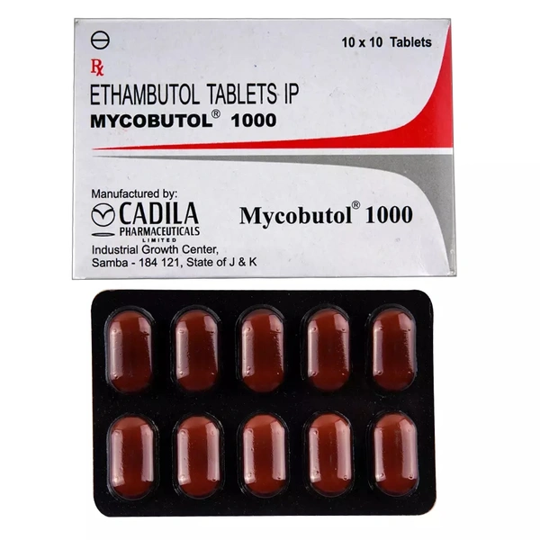 Mycobutol 1000 Tablet