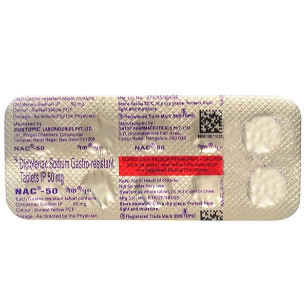 NAC 50 Tablet