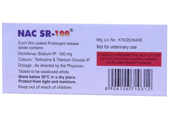 NAC SR 100 Tablet