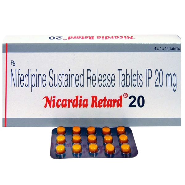 Nicardia Retard 20 Tablet