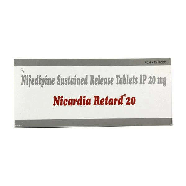 Nicardia Retard 20 Tablet