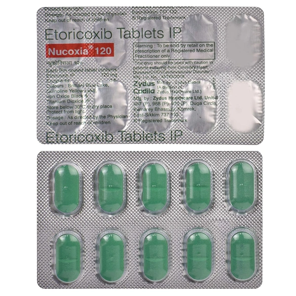 Nucoxia 120 Tablet