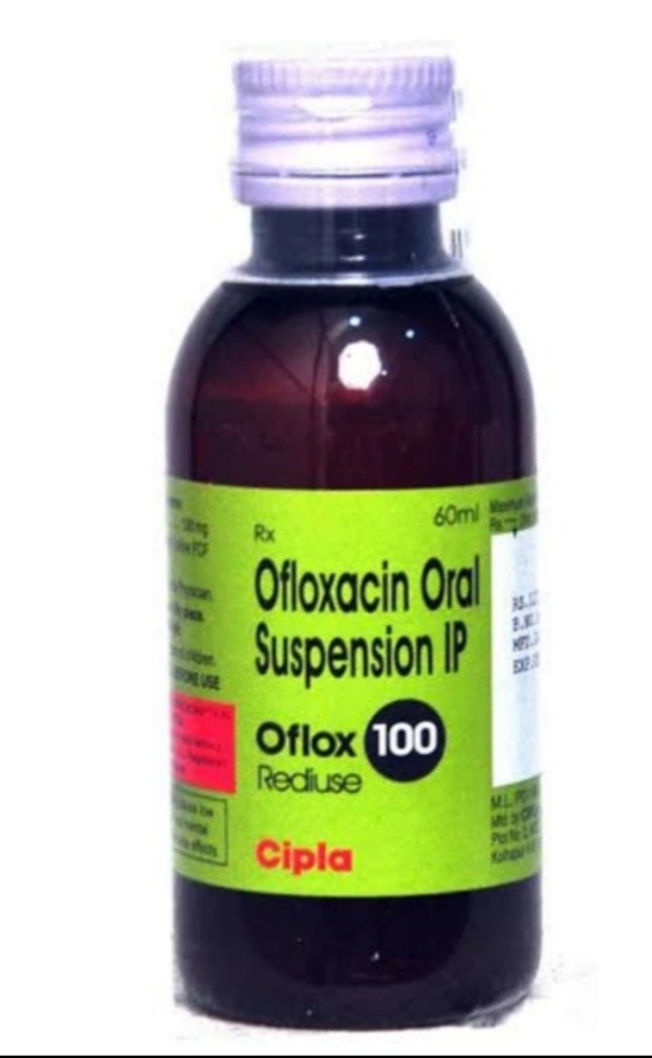 Oflox 100 Rediuse Oral Suspension