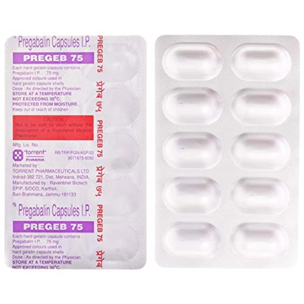 PREGEB-75-MG-TAB (TORRENT) 1*10