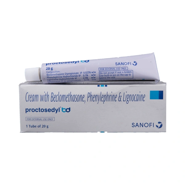 PROCTOSEDYL BD CREAM 20GM