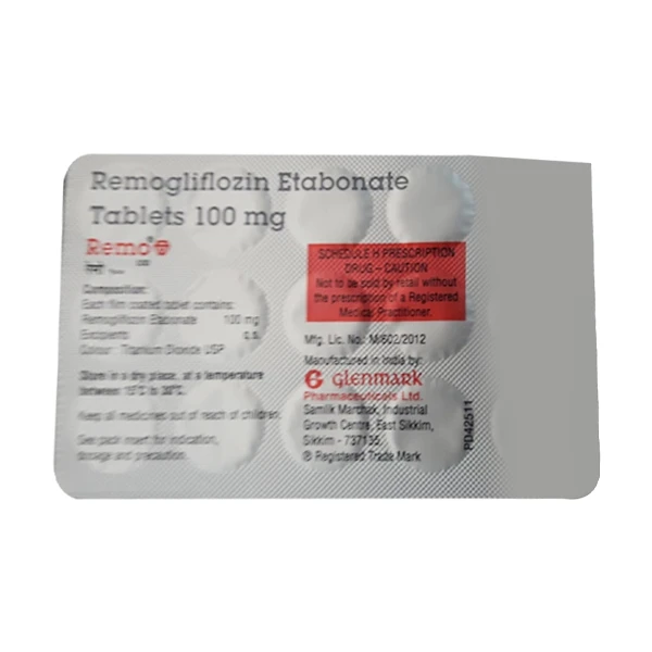 REMO 100 MG TAB 3STRP 1*3