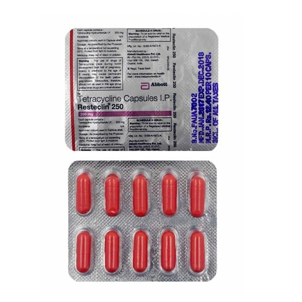 RESTECLIN 250MG CAP