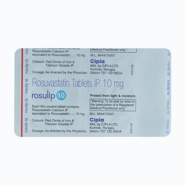 ROSULIP 10MG TAB 1*15