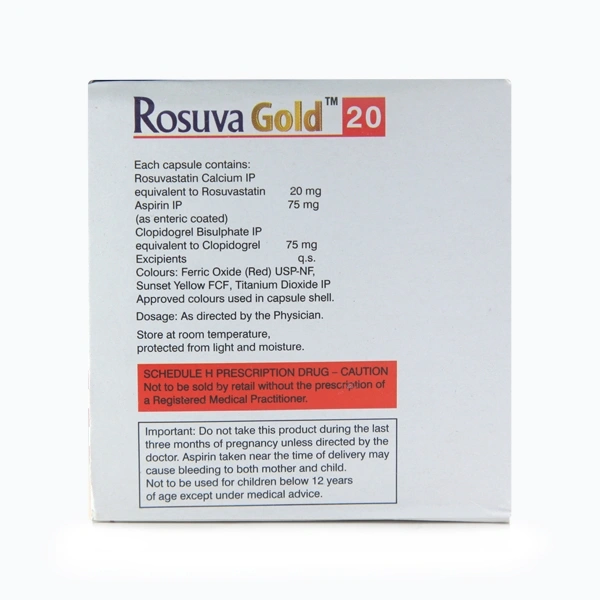 ROSUVA GOLD 20MG TAB 1*10