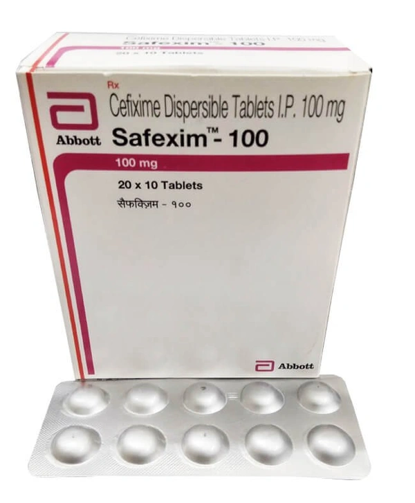 SAFEXIM 100 MG TAB 1*10