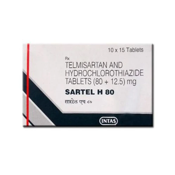 SARTEL H 80MG 1*15