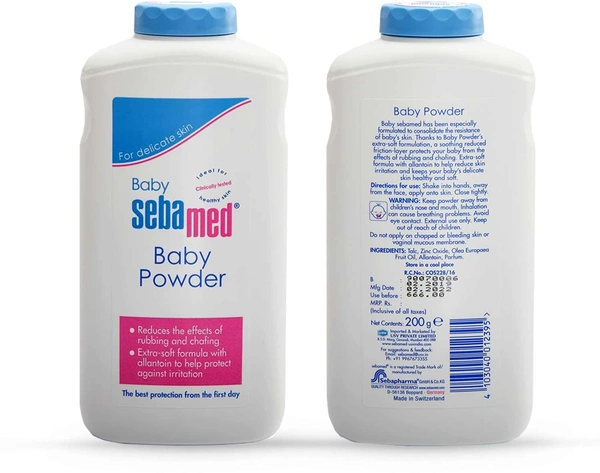 SEBAMED BABY POWDER 200GM