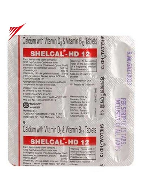 SHELCAL HD 12 TAB 1*15