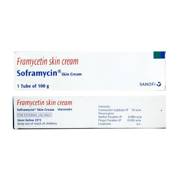 SOFRAMYCIN CREAM 100GM