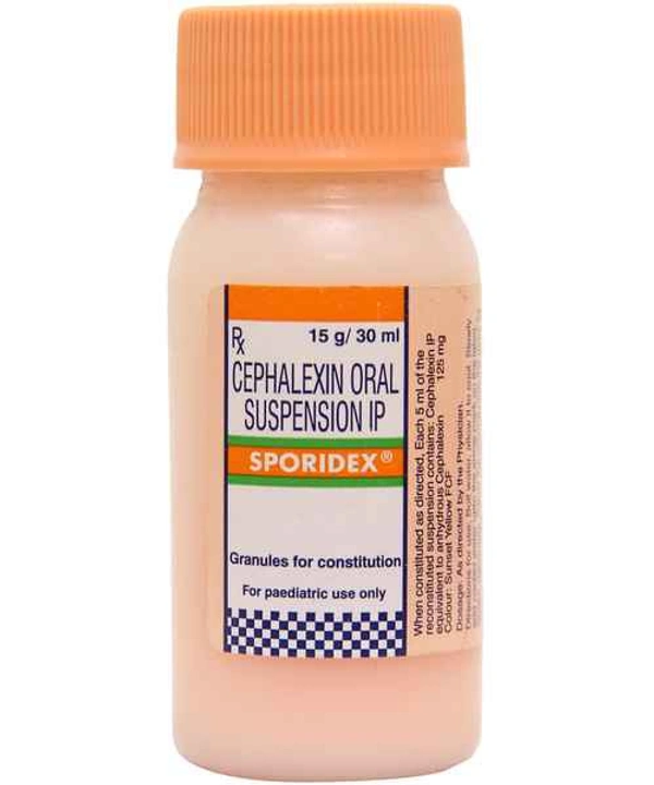 SPORIDEX 125MG SUSP 30ML