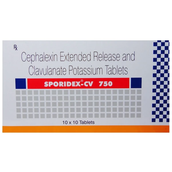 SPORIDEX CV 750 TAB 1*10 1*10