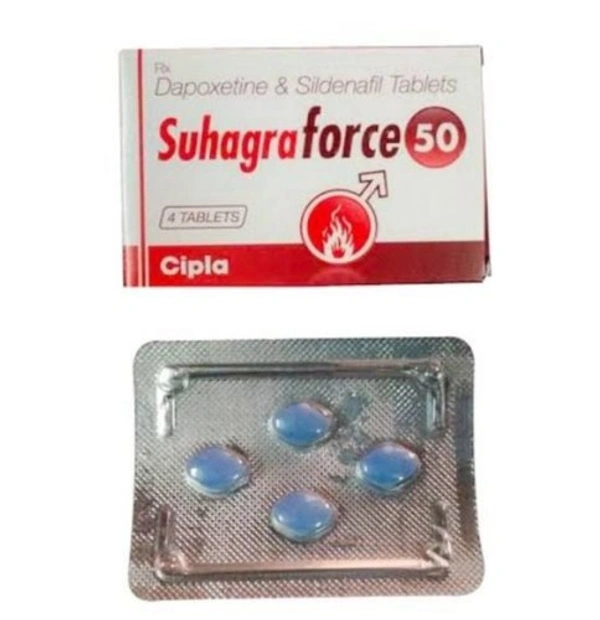 Suhagra Force 50 Mg Tablet (Pack Of 10 Strips)