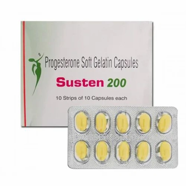 SUSTEN 200MG 1*10