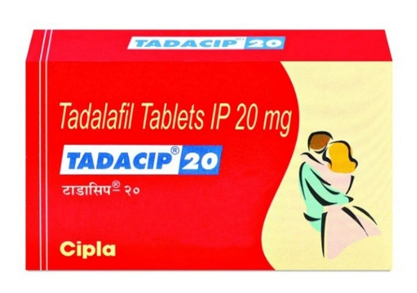 Tadacip 20mg Tablet (Pack Of 6).