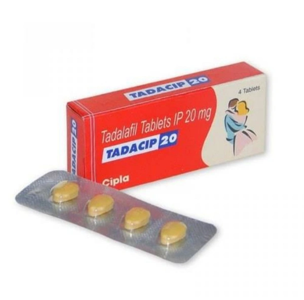 Tadacip 20mg Tablet (Pack Of 6).