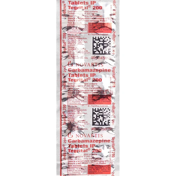 TEGRITAL 200MG TAB 1*10