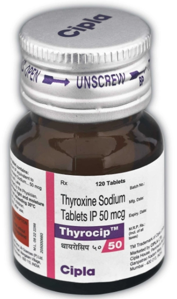 THYROCIP 50 1*120