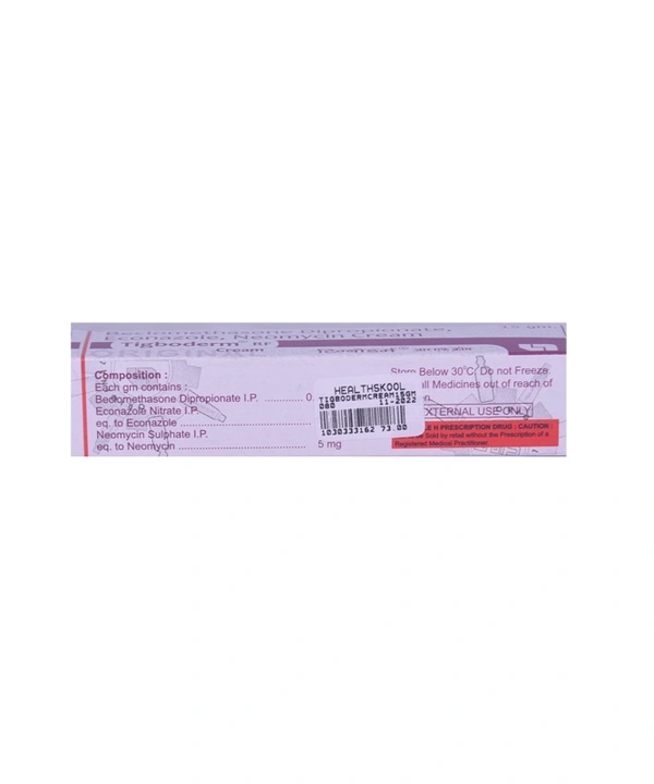 TIGBODERM CREAM 15GM