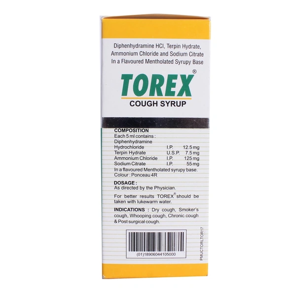 TOREX COUGH SYP 100ML