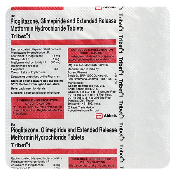 TRIBET 1MG 1*15