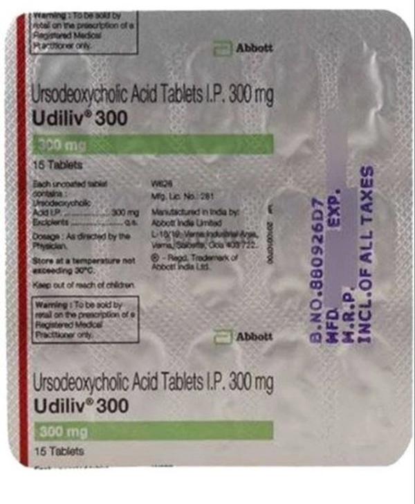 UDILIV 300MG TAB 1*15