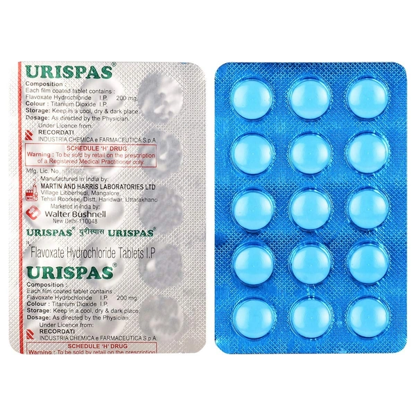 URISPAS TABLET 1*15