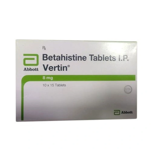 VERTIN TAB 8MG 1*15