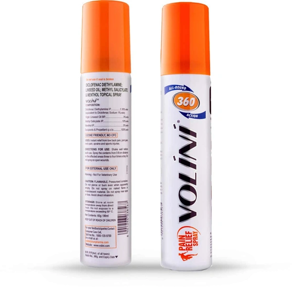 VOLINI SPRAY 60GM