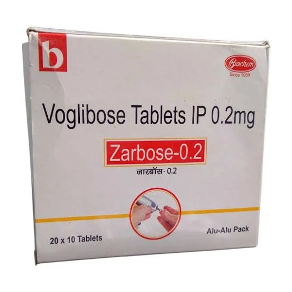 Zarbose 0.2 Tablet