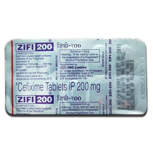 ZIFI 200MG TAB 1*10