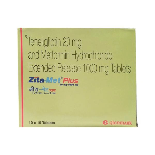 ZITAMET PLUS 20/1000MG 1*10