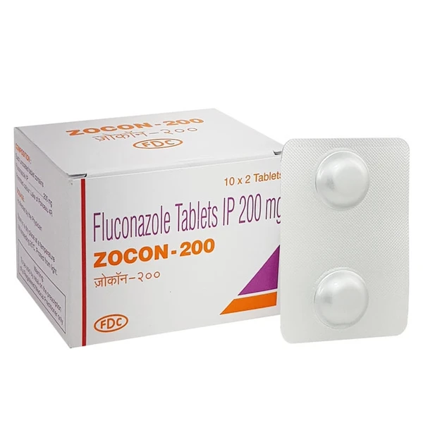 ZOCON 200MG TAB 1*2