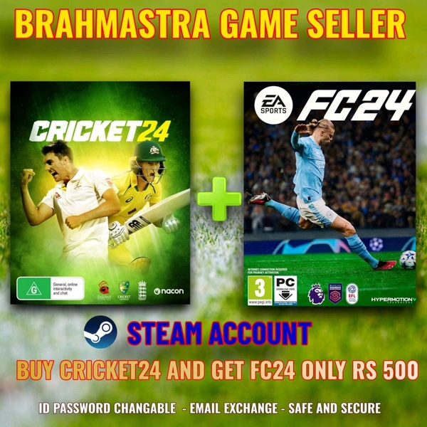 CRICKET24 / Fc24 COMBO Full Access 