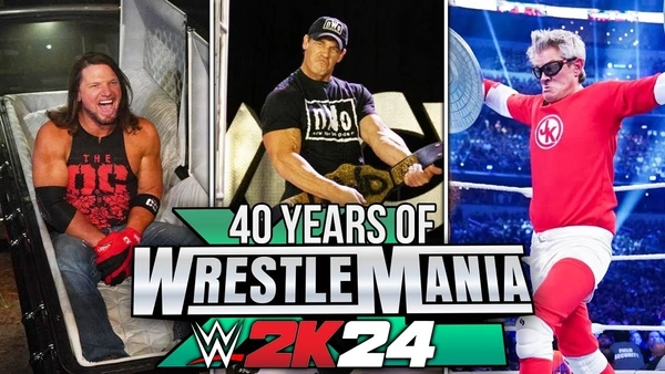 WWE 2K24 40 years of WrestleMania Pack