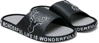 Life Is Wonderful Slides With Synthetic Material For Comfort  - 6