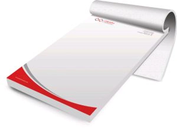 Letter Pad Single Side - 1000 Qty - A4 210x297mm, With Pad