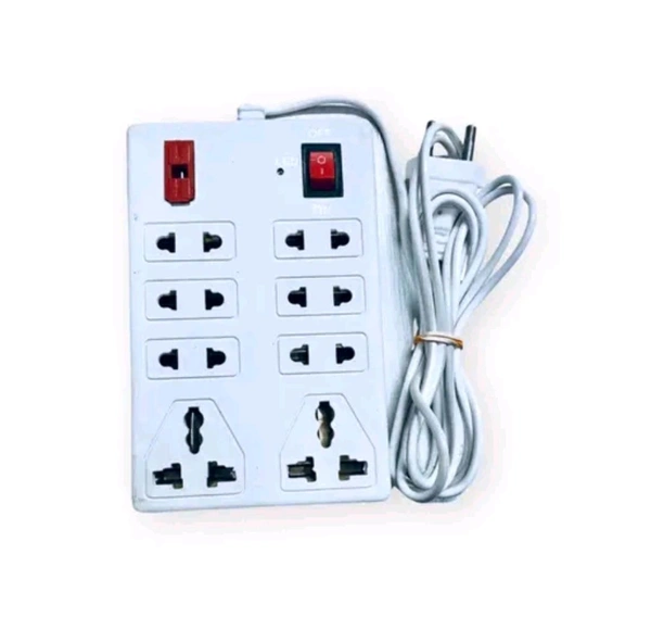 ELECTRIC BOARD 8 SWITCH  - White