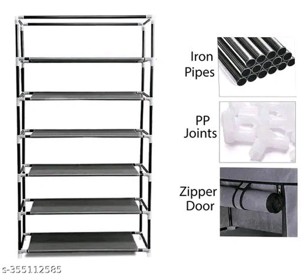 6 Layer SMART PRINT TREE HOUSE CLOTH RACK