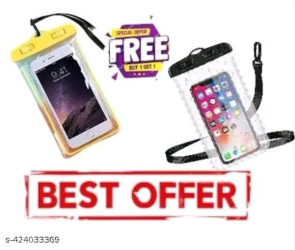 Water Proof Mobile Pouch/Case Cover for Rain Protection