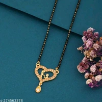 Set of 3 Fancy Traditional Latest Mangalsutra Design For Women