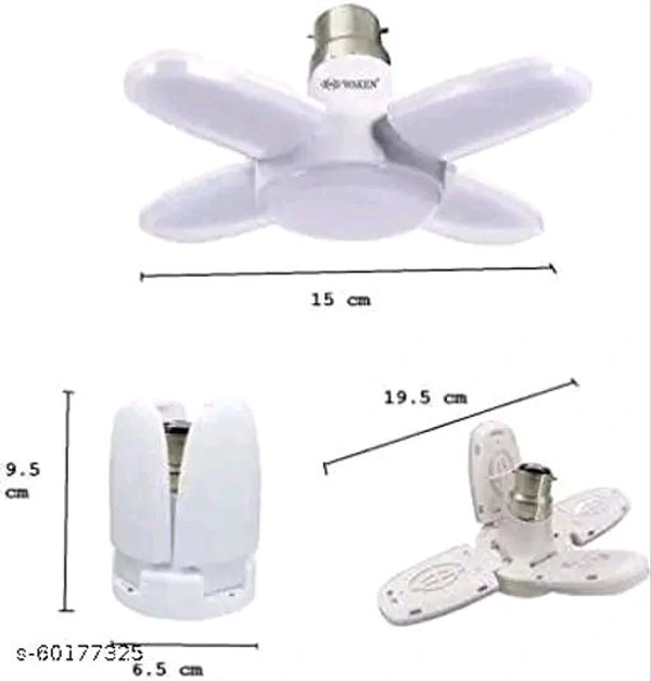 FAN 24 WATT 4 BLADE FAN LED BULB LIGHT